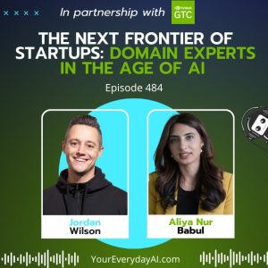 EP 484: The Next Frontier of Startups: Domain Experts in the Age of AI